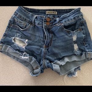 Jean shorts